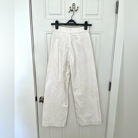 Jesse Kamm Sailor Pants in Salt (white), Size 2, Good Condition - Picture 5 of 8